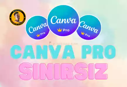 [Anında] Canva Pro Sınırsız + Kişiye Özel