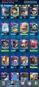 Clash Royale 103/109 Karakter 30 Deneyim Pass Kule Görünüm 5100 Kupa