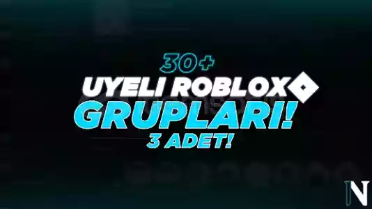 {Piyasanın En Ucuzu}+30 Üye 3 Adet Roblox Grup!