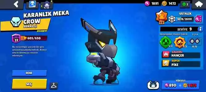 Brawl Stars Hesap 27.000K