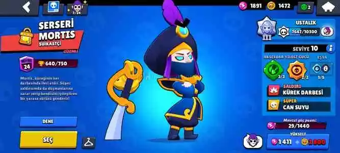 Brawl Stars Hesap 27.000K