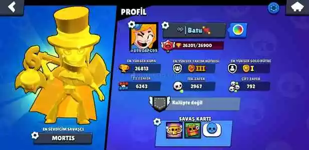 26K 64Karakter 5Brawl Pass 48Skin (490 Tl Yatırdım)