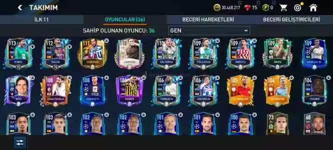 Satılık İyi Fifa Mobil Hesabı