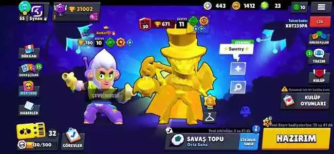 Brawl Stars Satılık Mükemmel Hesap