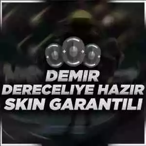 ⭐Tr [Vıp+] Demir Skinli Random Hesap⭐