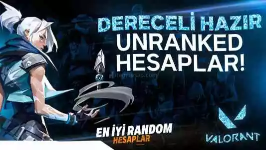 ⭐Tr [Vıp+] Unranked Skinli Random Hesap⭐