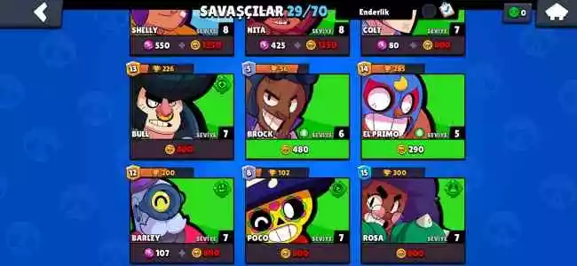 Brawl Stars Uygun Hesap İlk Gelen Alır