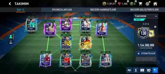 Süper Fifa Mobile Hesabı