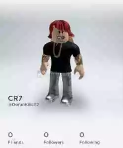 Roblox 10 Robuxlu Ve Avatarlı Hesap