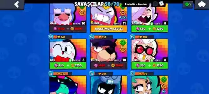 Brawl Stars Hesap Satis