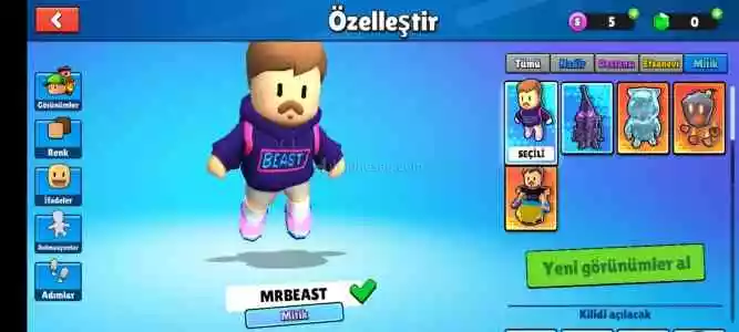 Stumble Guys Dolu Hesap