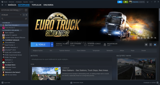 Steam Forza 5 Ets2Li Hesap