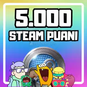 5000 Steam Puanı