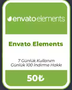 Envato Elements 7 Günlük Kullanım