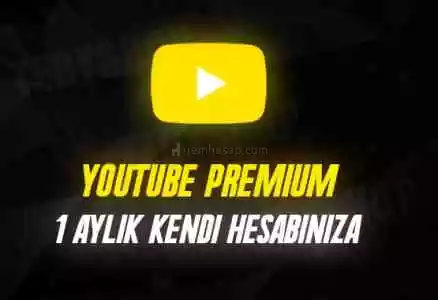 ⭐Youtube Premium 1 Aylık Kendi Hesabınıza⭐