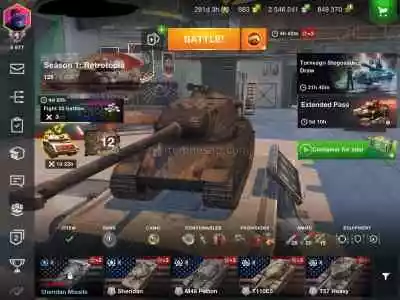 World Of Tanks Blitz Account ( 36.651 Battle, 65.22 Winrate, 2494 Average Damage)