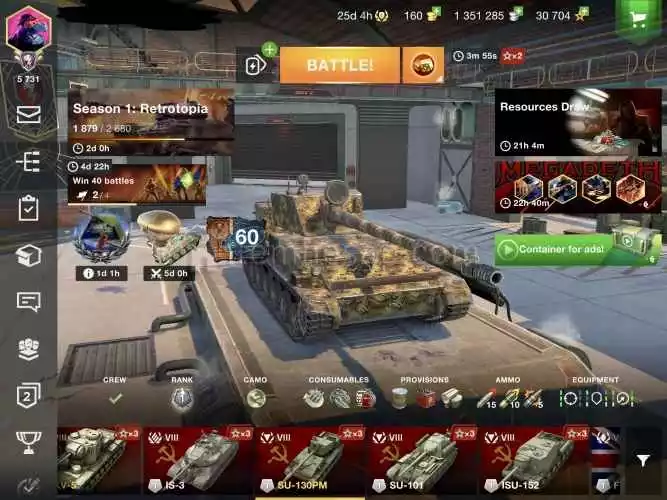 Compte World Of Tanks Blitz – Serveur EU, Neuf, Jamais Utilisé, Pour PC