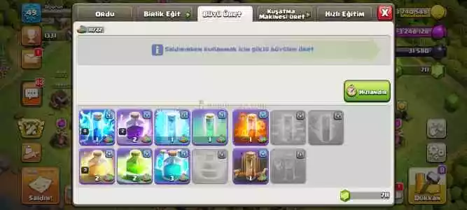 Acil Satılık Coc Hesabı Paraya İhtiyacım Olduğu İçin Satılıktır