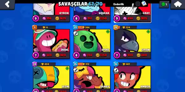 [Satıldı] 24.000 Kupa Güzel Brawl Stars Hesabı