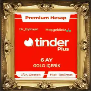 6 Aylık Tinder Plus Premium Üyelik (Gold Özelikli) Sadece 60₺