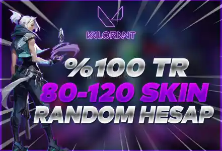 ⭐Tr [Ultra Vıp+] 80-120 Skın Random⭐