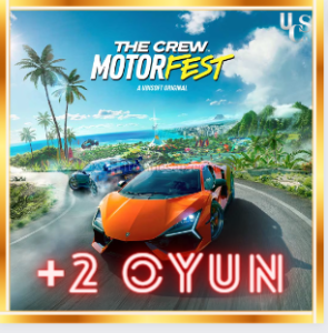 The Crew Motorfest +  İstediğiniz 2 Oyun