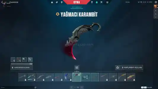 Yağmacı Karambit + Ejder Ateşi Vandal Kampanya Hesap!!!!