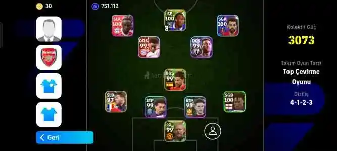 3074 Kollektifli Takım