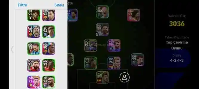 Efootball 24 Güzel Hesap