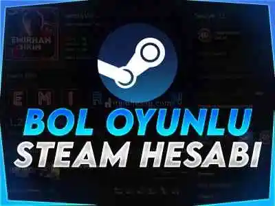 Bol Oyunlu Steam Hesabı