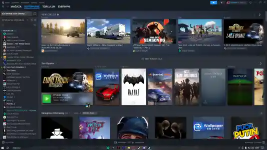 Bol Oyunlu Steam Hesabı