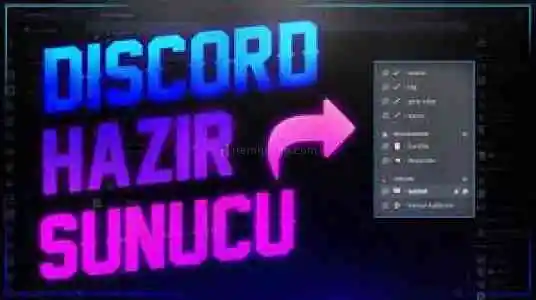 Discord 220 Üyeli Hazır Sunucu