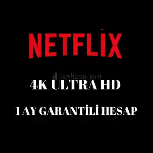 Netflix 4K Uhd Premium Hesap - (1 Ay Garanti)