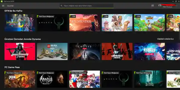 1 Aylık Geforce Now Hesap + Hediye + Garanti