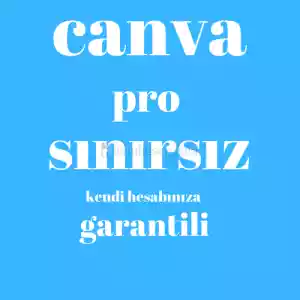 Canva Pro Sınırsız + Kendi Hesabınıza