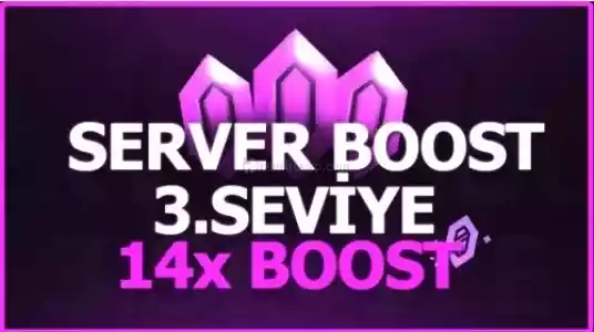 1 Aylık Discord 14X Boost Anlık