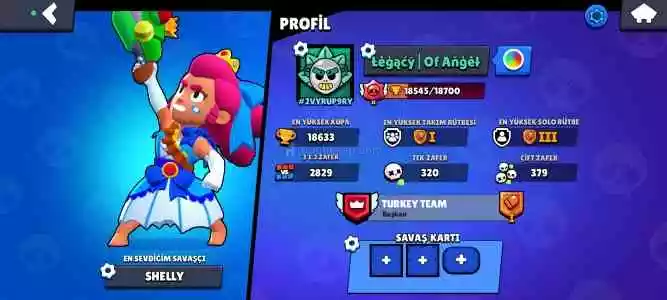 Satılık Uygun Brawl Stars Hesabı