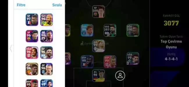 Efootbal 24 Hesap Brezilya Paketi Ve 103 Messi Satılık Acil Alan Varsa Hemen 700 Tl