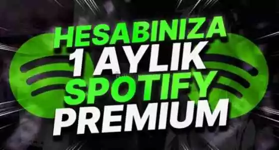 1 Aylık Spotify Premium + Garanti