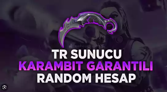 Türk Sunucu Karambit Garantili Hesap [ 1 Alana 1 Hediye ]