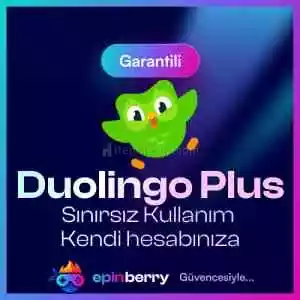 Duolingo Plus + Kendi Hesabınız