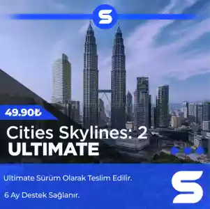 Cities Skylines: 2 Ultimate Edition / Otomatik Teslim / Garanti / Destek