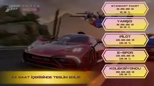 Forza Horizon 5 Oyun İçi 25 Milyon Kredi