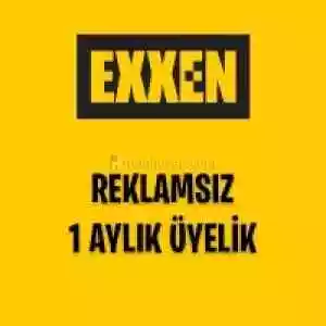 EXXEN REKLAMSIZ 1 AYLIK HD HESAP + Garanti