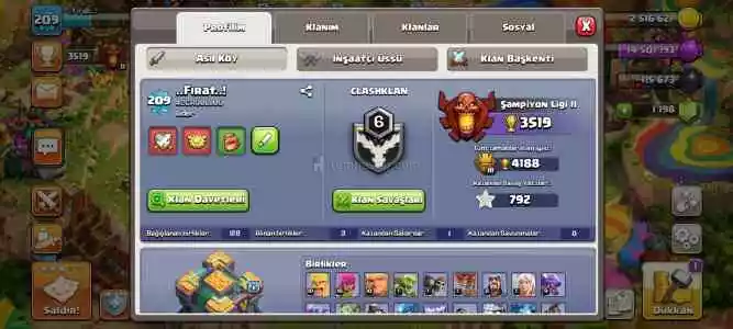 14. Seviye B.b. 6 İşçi 209.Level Hesap