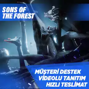 Sons Of The Forest Steam [Garanti + Destek + Video + Otomatik Teslimat]