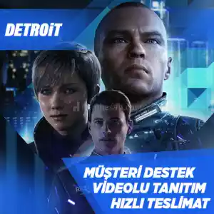 Detroit Become Human Steam [Garanti + Destek + Video + Otomatik Teslimat]