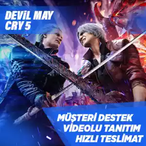 Devil May Cry 5 Steam [Garanti + Destek + Video + Otomatik Teslimat]