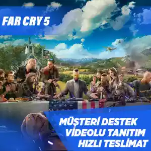 Far Cry 5 Steam [Garanti + Destek + Video + Otomatik Teslimat]