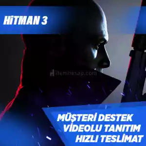 Hitman 3 Steam [Garanti + Destek + Video + Otomatik Teslimat]